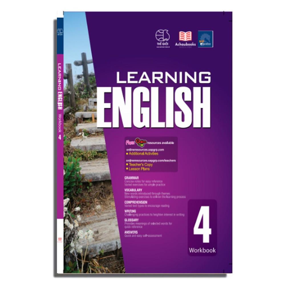 Sách Learning English Á Châu Books 3 và 4 Tiếng Anh Lớp 3 và Lớp 4