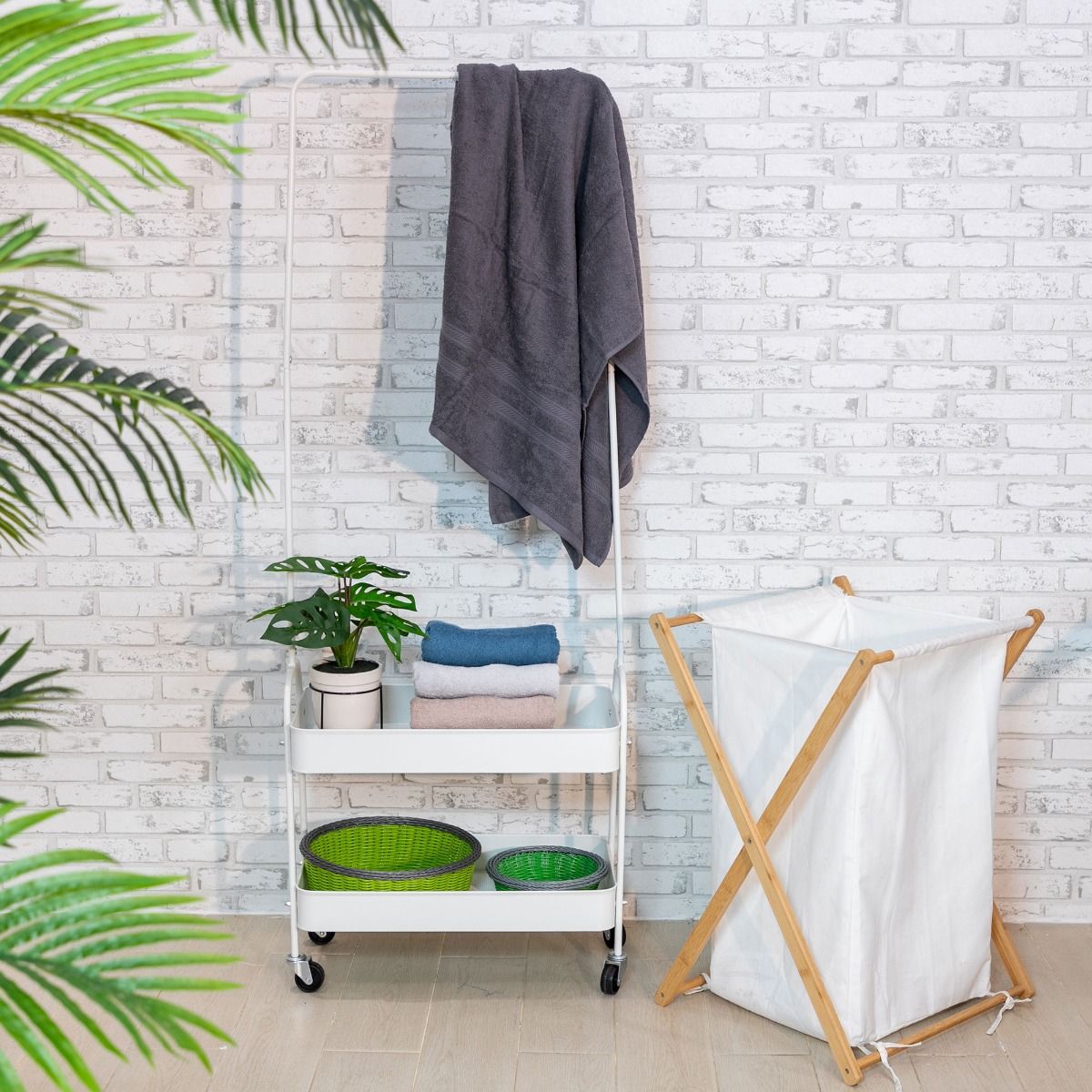 Khăn Tắm, Khăn Gội Đầu, Khăn Lau Mặt  K-INDIANNA 100% Cotton Mềm Mại, Thấm Hút, Kháng Khuẩn Index Living Mall