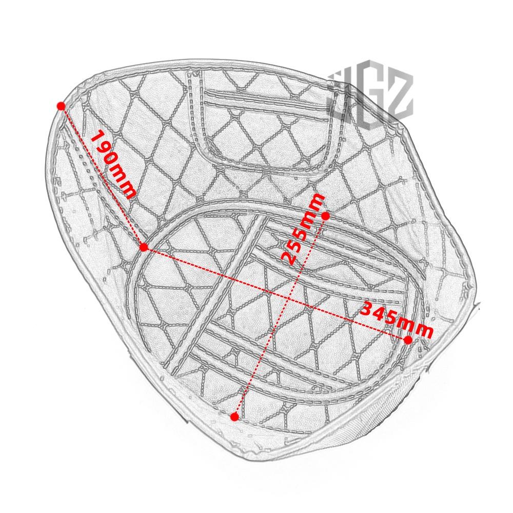 Hộp Đựng Đồ Bằng Da PU Gắn Xe Máy Vespa Sprint Primavera 150 2013-2021