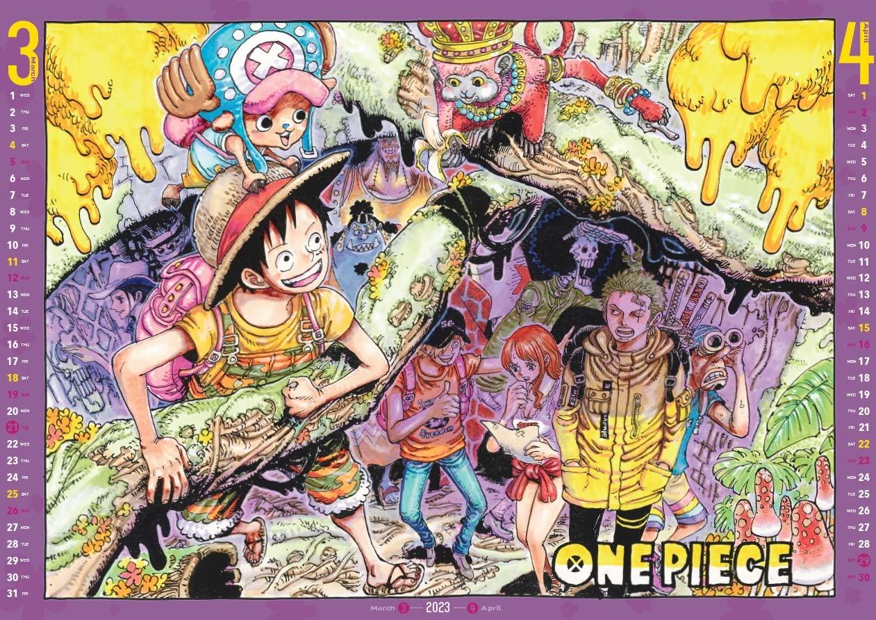 One Piece Comic Calendar 2023 (Japanese Edition)