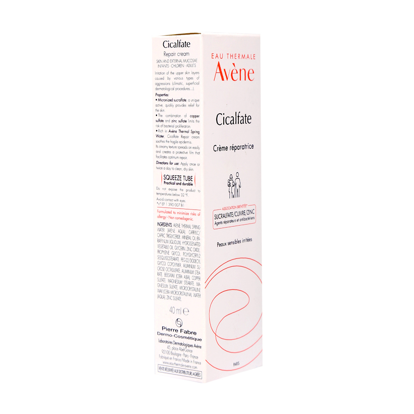 Kem làm lành da, chống nhiễm khuẩn Avène Cicalfate Repair Cream (40ml)