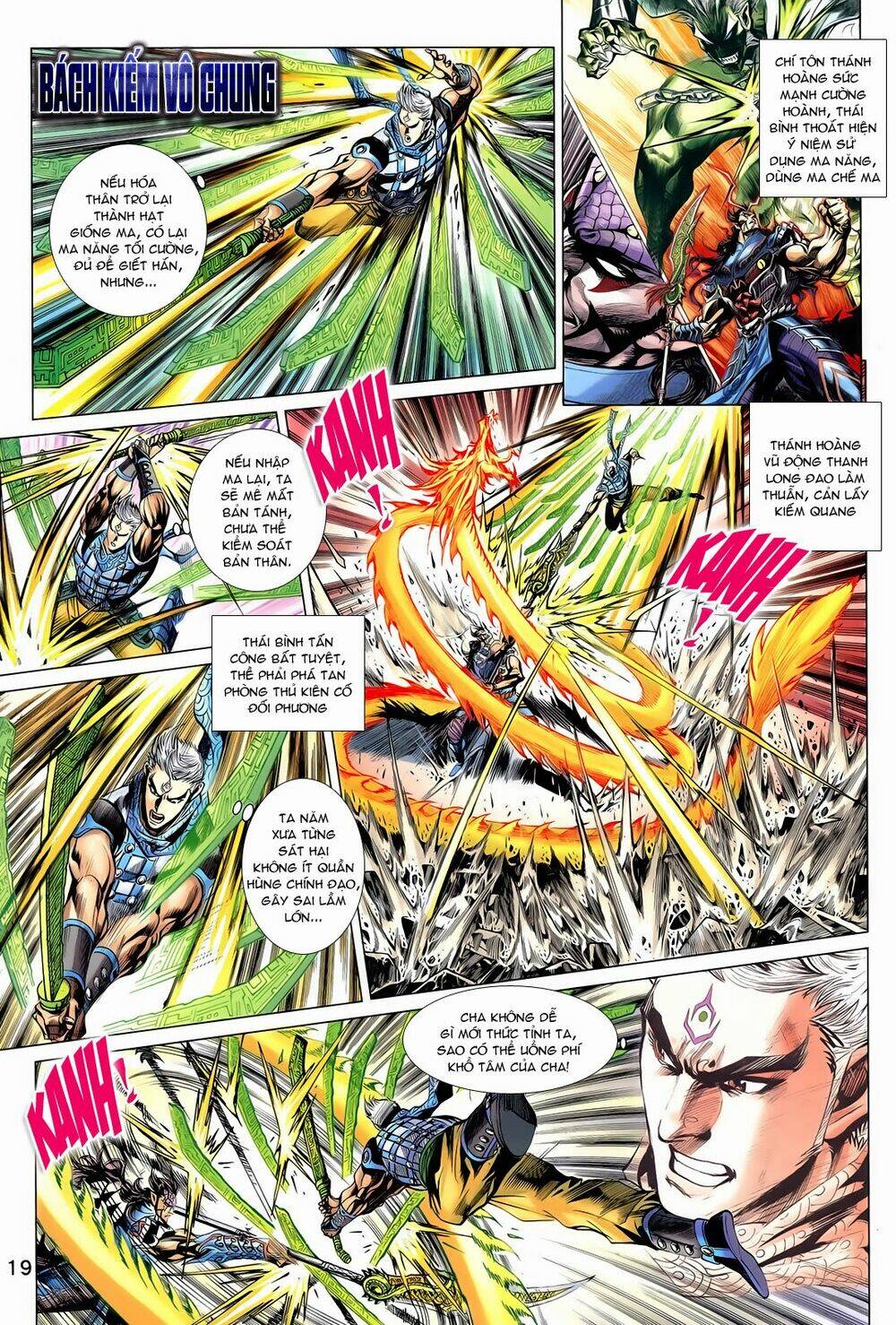 thần binh vấn thiên chapter 16 19