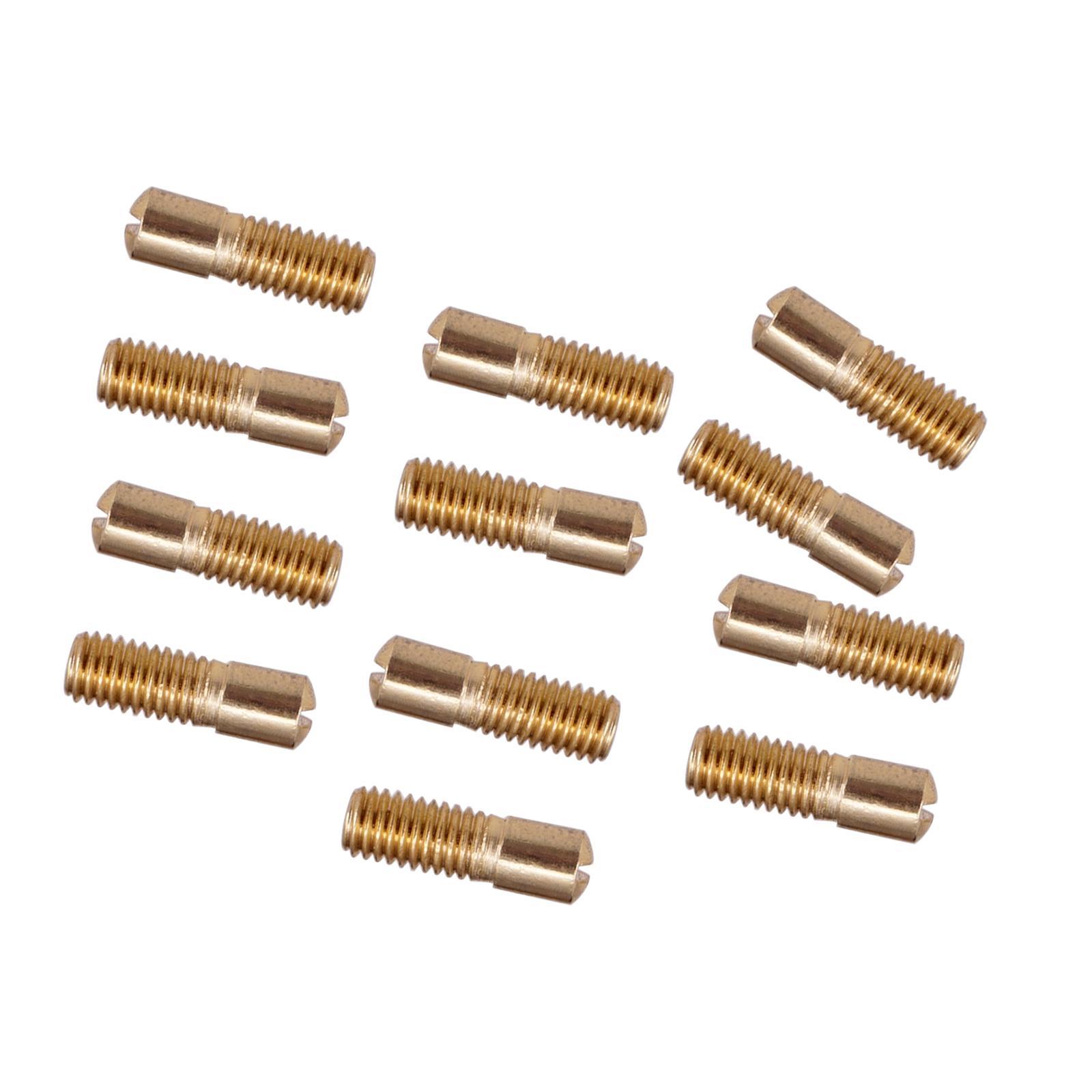 12 Pieces Guitar Pickup Screws Accessory DIY Set for Instrument Accessories