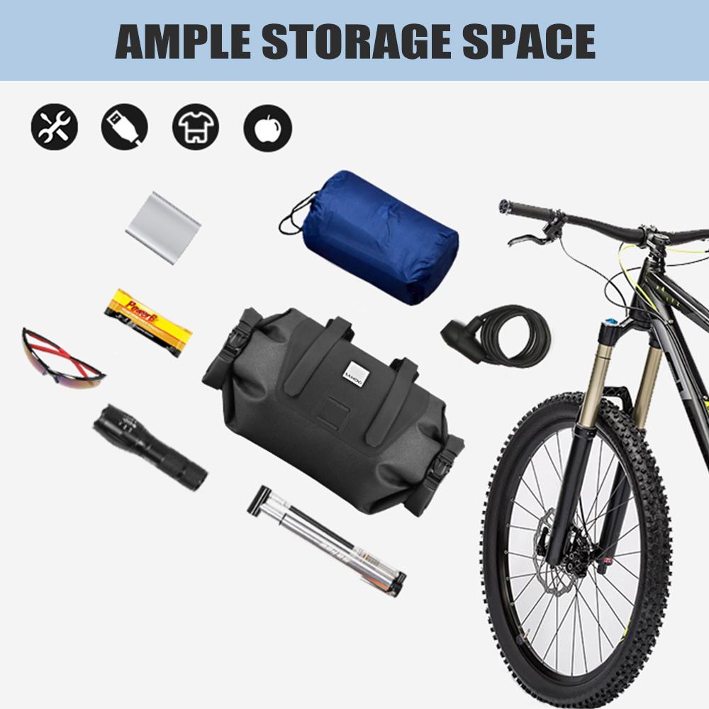 Túi đựng gắn phía trước tay lái xe đạp Pannier đa chức năng