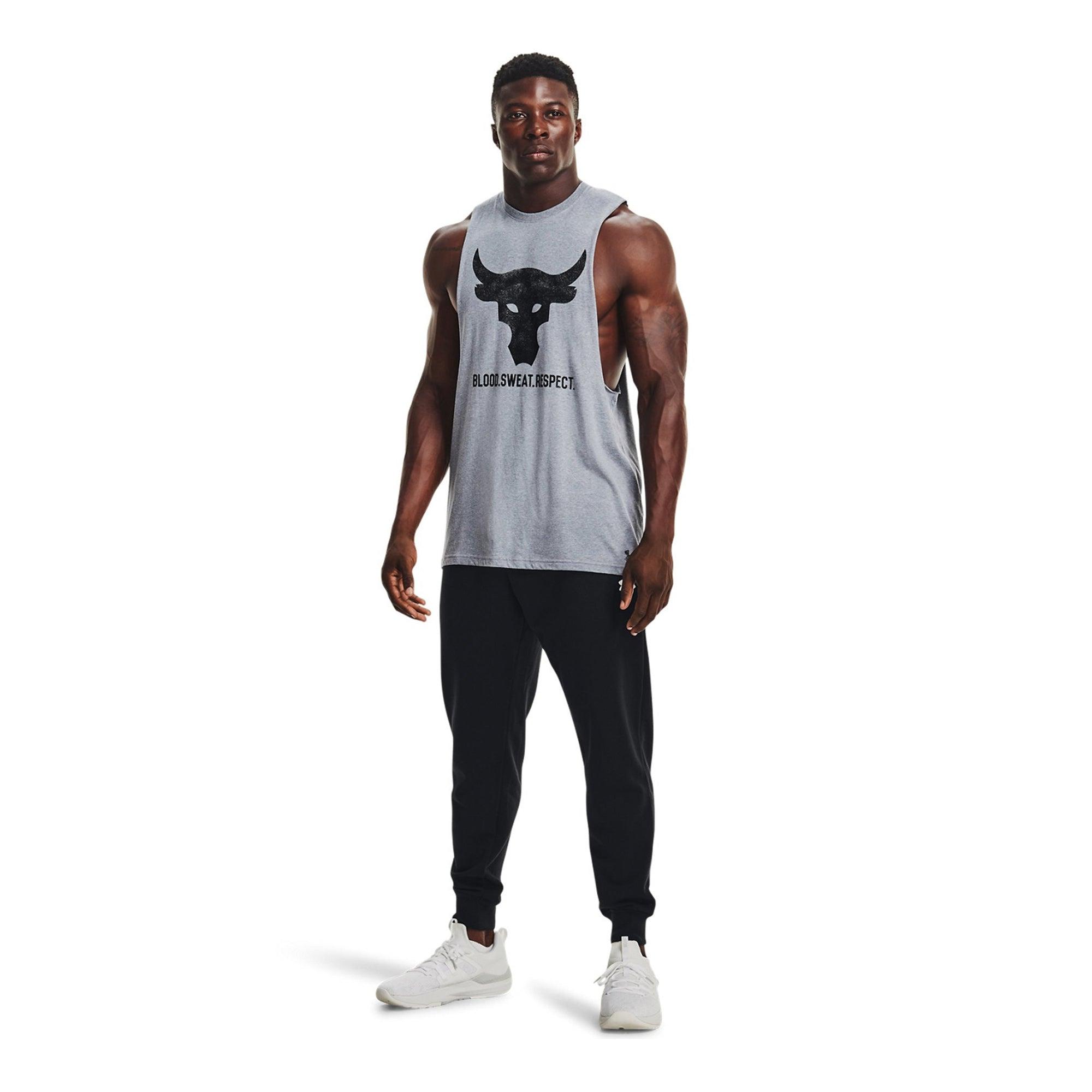 Áo ba lỗ thể thao nam Under Armour Graphic Project Rock Brahma Bull - 1361721-036