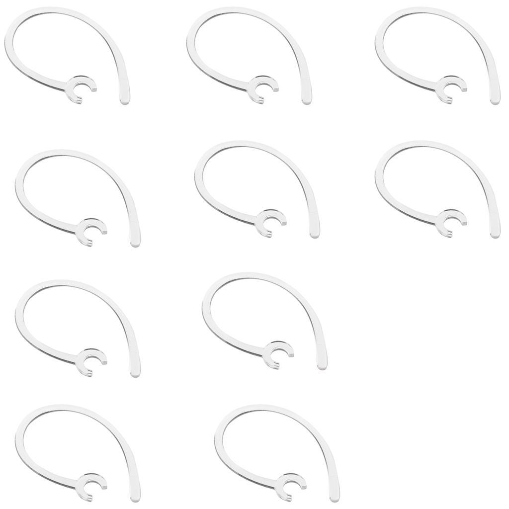3-7pack 10 Pieces Ear Hooks Loop Clip Replacement for Bluetooth Headset 5.6mm F