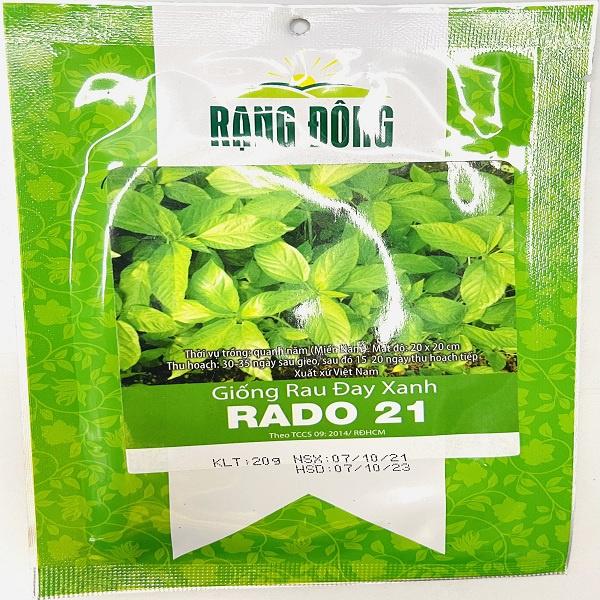 Hạt giống rau đay xanh RADO-21