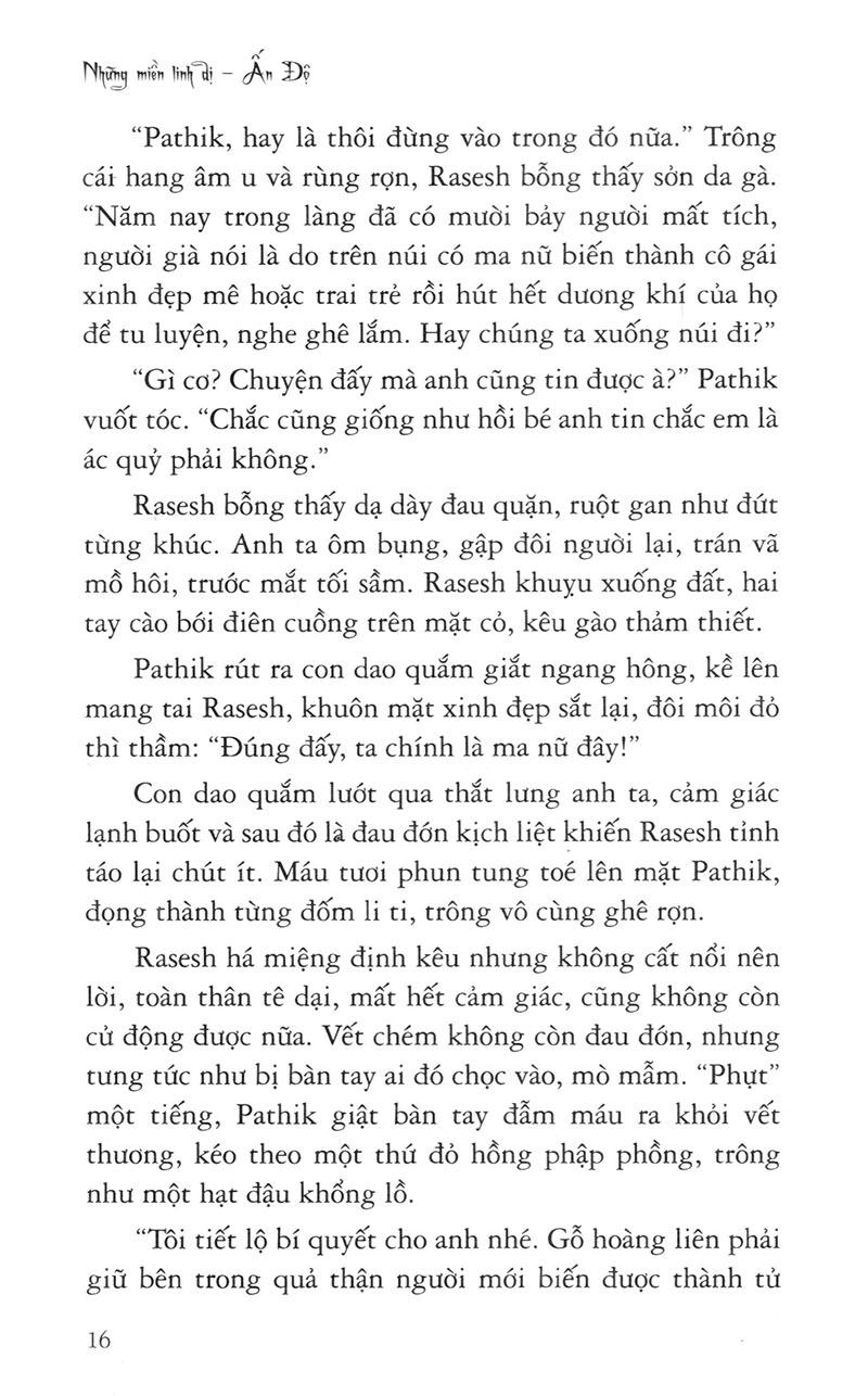 Sách Những Miền Linh Dị - Tập 3: Ấn Độ