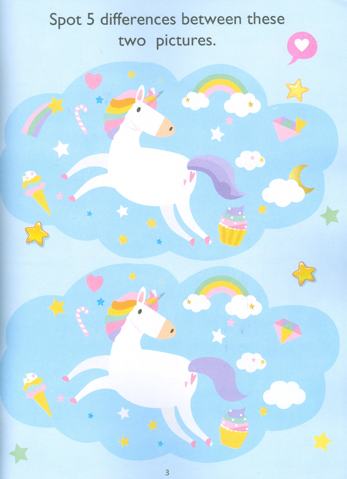 Unicorn Sticker and Activity Book for Children Age 3 - 8 Years - With Bright Stickers to Decorate (Chú Kỳ Lân - Sticker Và Sách Tô Màu)