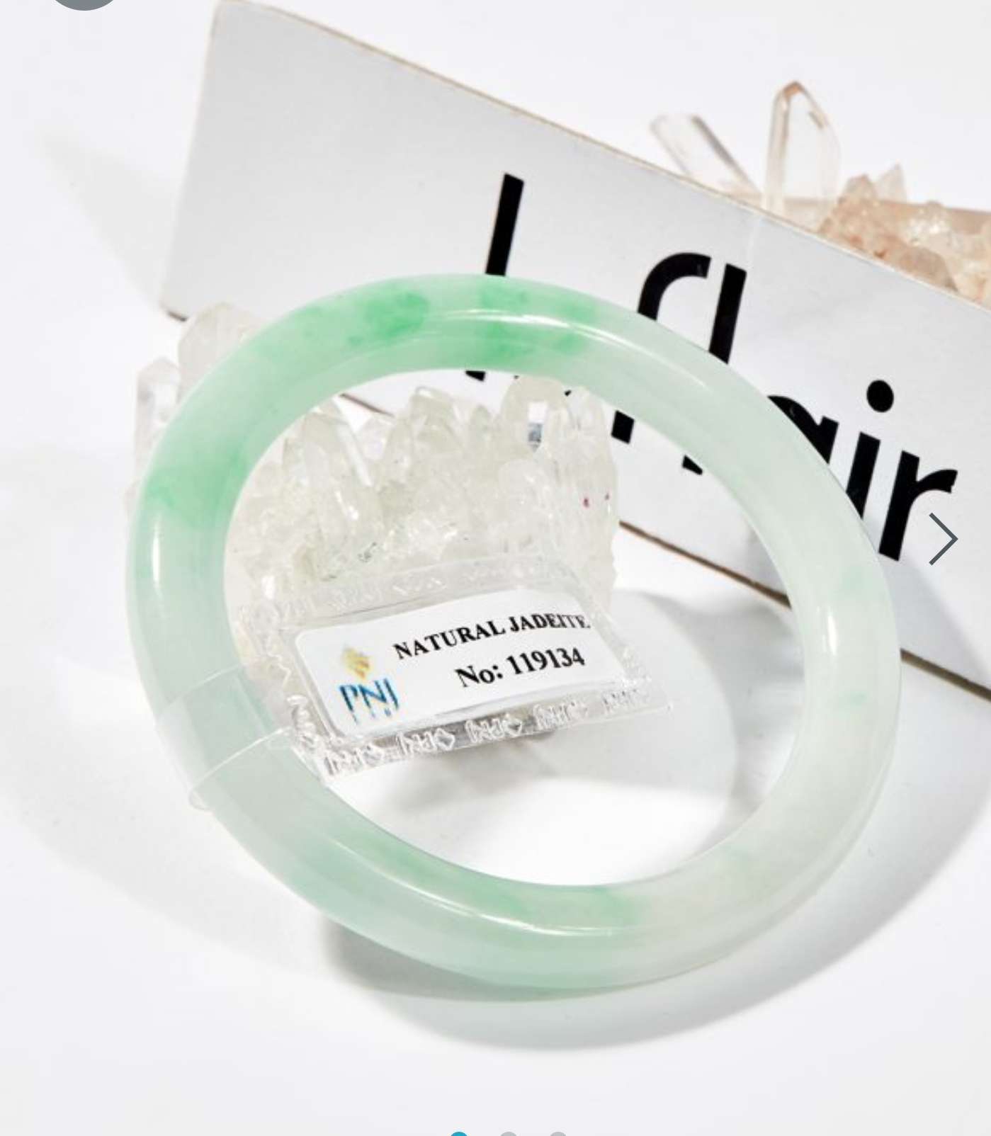 Vòng Tay Cẩm Thạch Phỉ Thúy Jadeite 51 mm