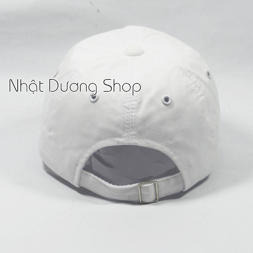 Nón kết Kaki trắng thêu hình đẹp sang trọng phù hợp cho cả nam và nữ yêu thích nón.