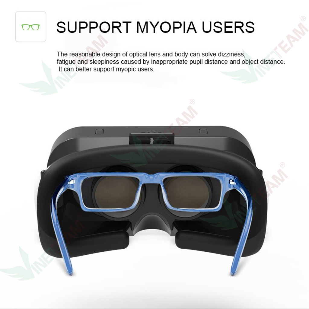 Kính thực tế ảo Shinecon VR G07E - Phiên bản năm 2019 - Thấu kính Bluelens