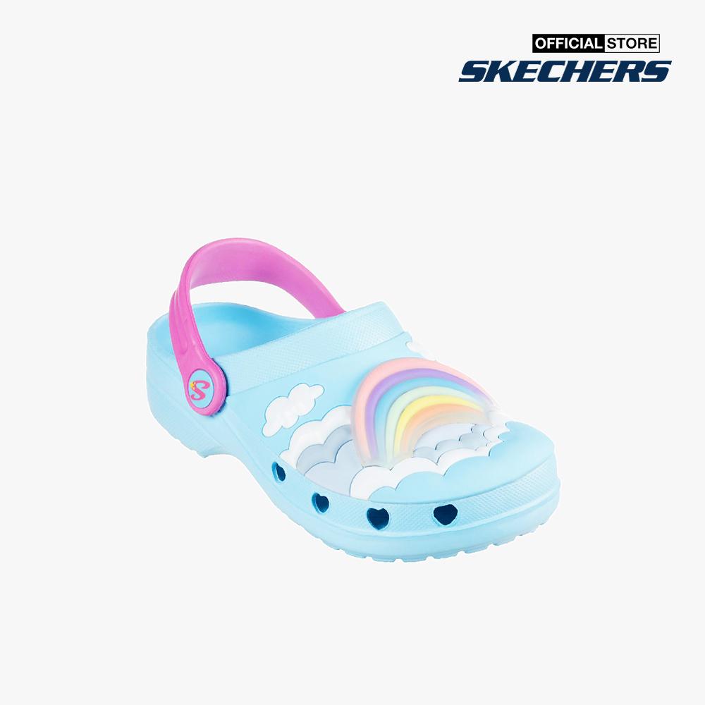 SKECHERS - Giày đế bệt nữ mũi tròn phối quai Heart Charmer 308027L