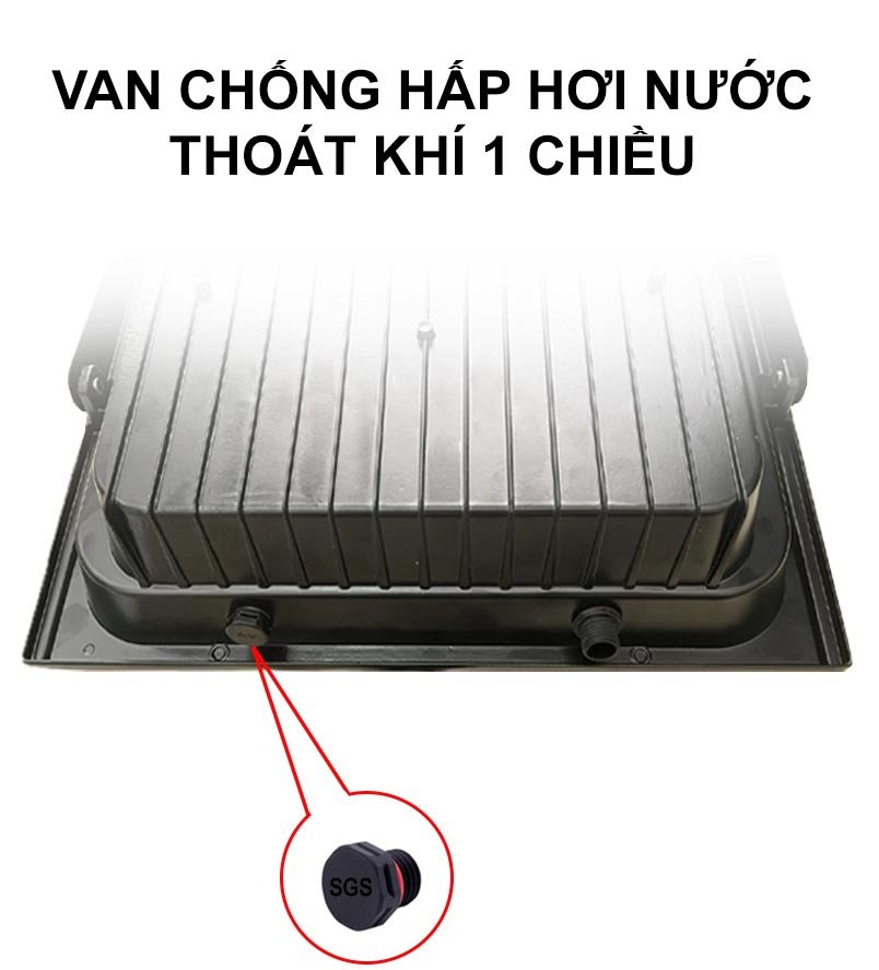 Đèn pha năng lượng mặt trời Vạn Năng Solar 100W