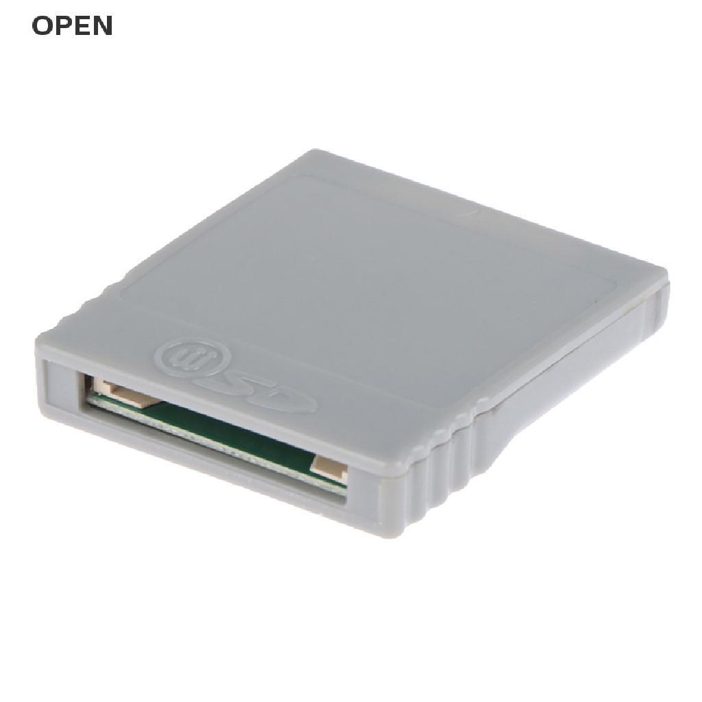 Đầu Đọc Thẻ Nhớ op SD Flash WISD Cho Máy Wii NGC Gamecube Console my