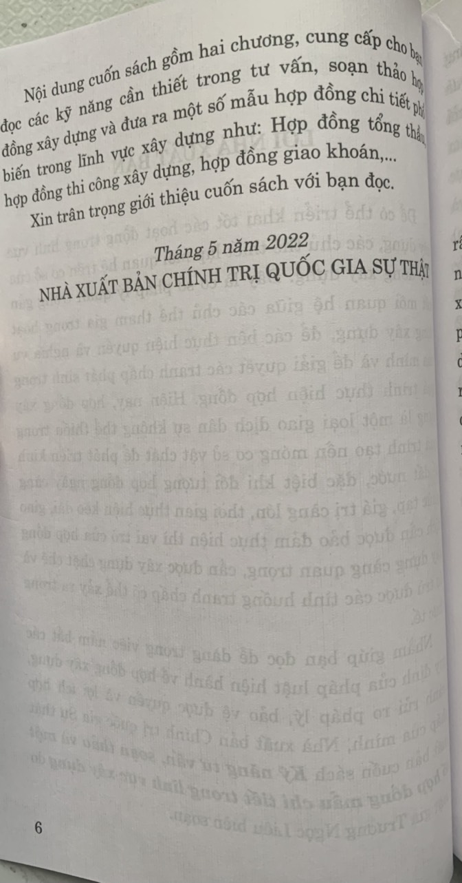 Kỹ năng tư vấn, soạn thảo và một số hợp đồng mẫu chi tiết trong lĩnh vực xây dựng