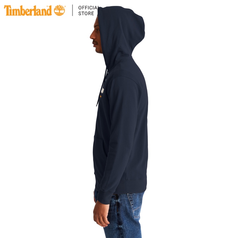 Original Áo Hoodie Nam Timberland Graphic Hoodie Dark Sapphire TB0A27BZ44