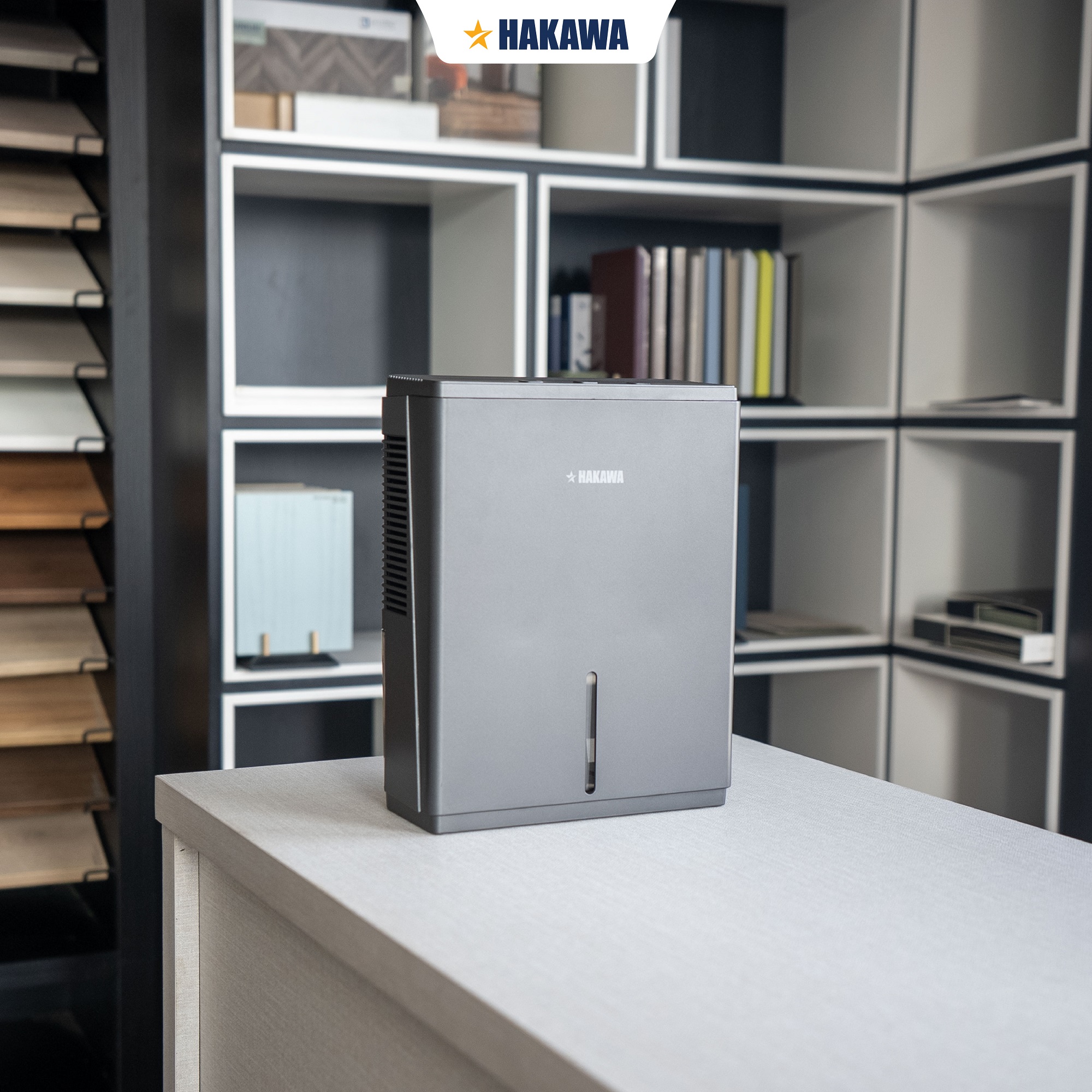 Máy hút ẩm mini Hakawa Airdog BW401 Diện tích sử dụng15-20m² Hàng chính hãng