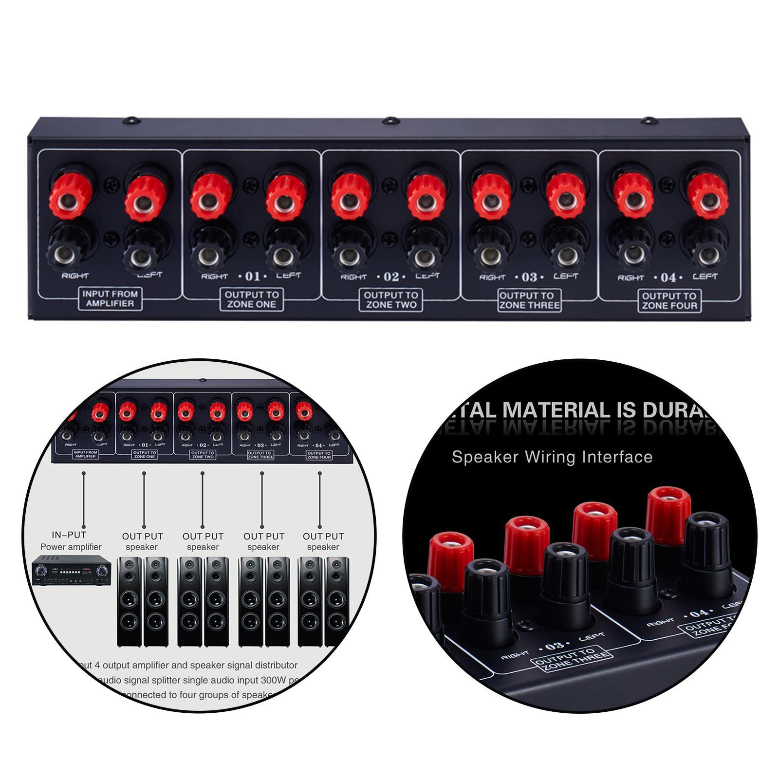 1 Amplifier Distributor 4 Signal Distribution Panel