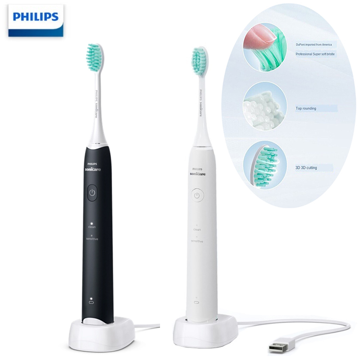 Bàn chải đánh răng điện Philips HX2421-Hàng chính hãng