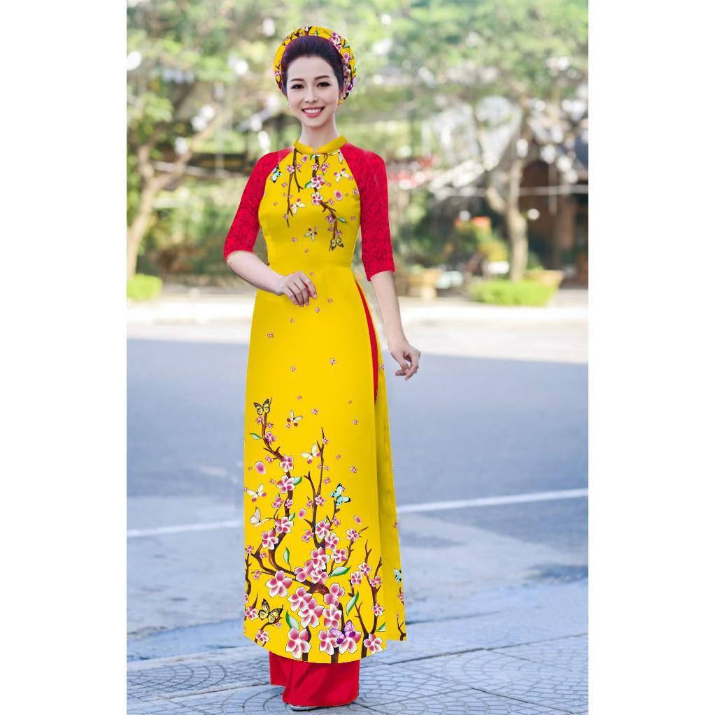 GIÁ XƯỞNG - Áo dài truyền thống gấm