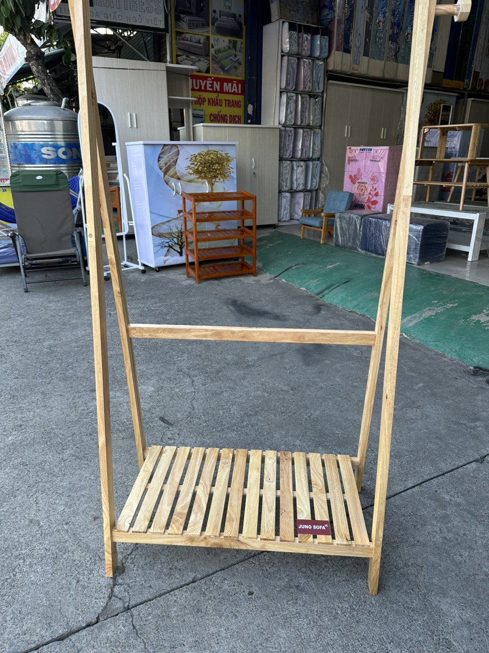 Kệ chữ A vintage Juno Sofa 1500 x 450 x 800 mm