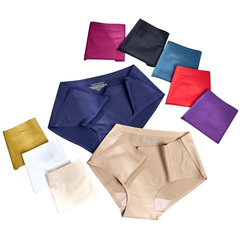 SET 5 Quần Lót Nữ Su Trơn không đường viền, thoáng mát