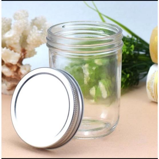 Hũ Thủy Tinh Đái nhỏ JD Nắp Nhôm Đựng Gia Vị