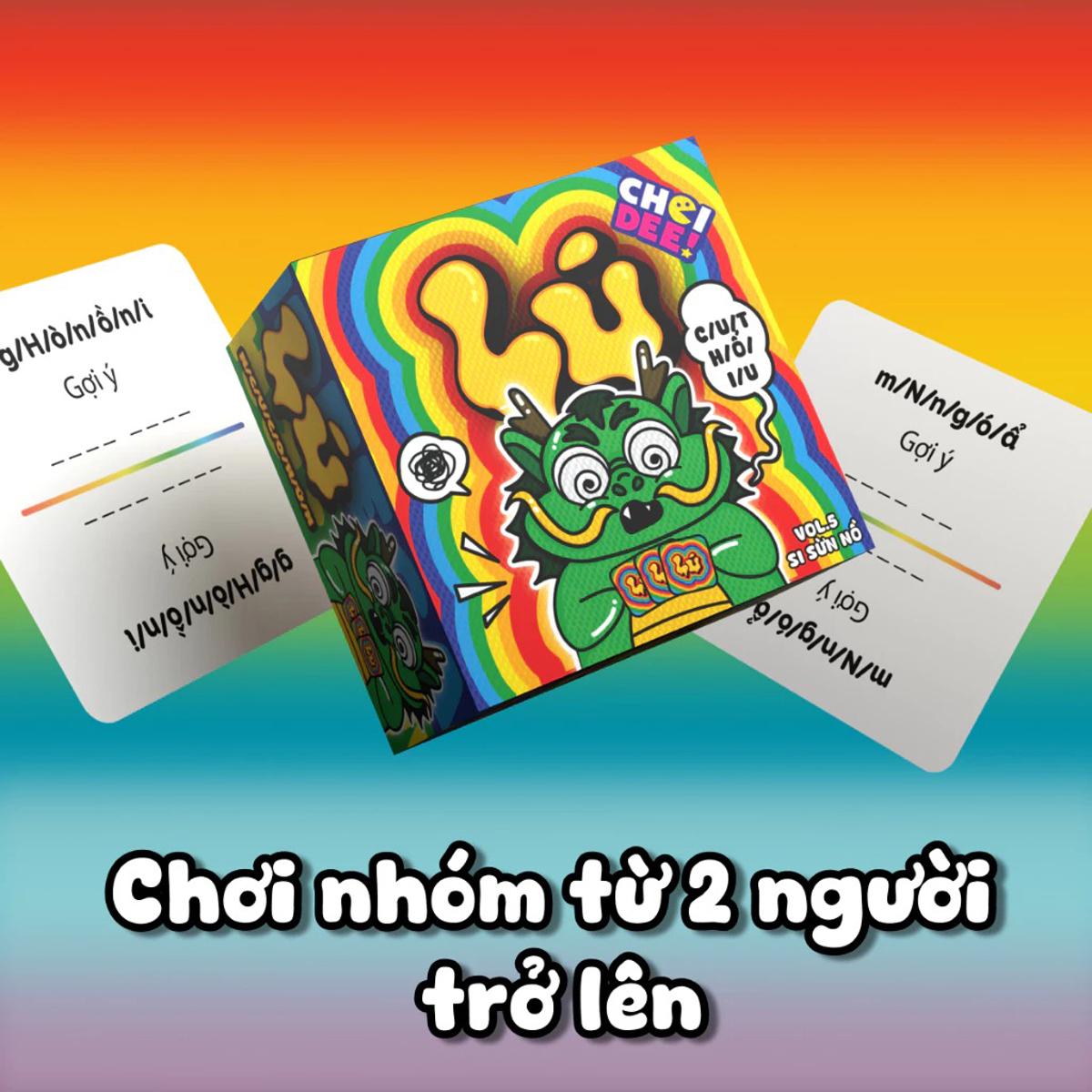 Boardgame Lú Choidee Vol.5 Si Sừn Nồ - Giải Đố Ngôn Từ Cực Lú