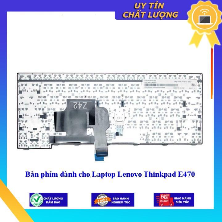 Bàn phím dùng cho Laptop Lenovo Thinkpad E470 - Hàng Nhập Khẩu New Seal