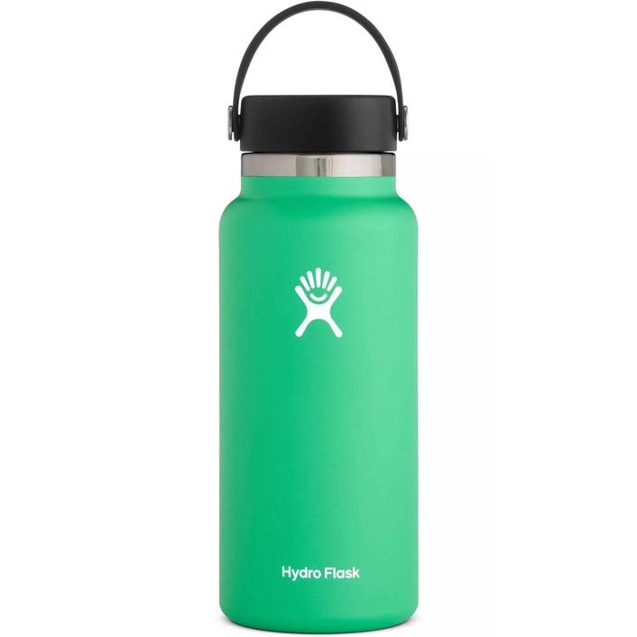 Bình Giữ Nhiệt Chân Không Miệng Rộng Vỏ Rơm Hydro Flask, Bình Cách Nhiệt Thép Không Gỉ, Chai Nước Miệng Rộng Thể Thao