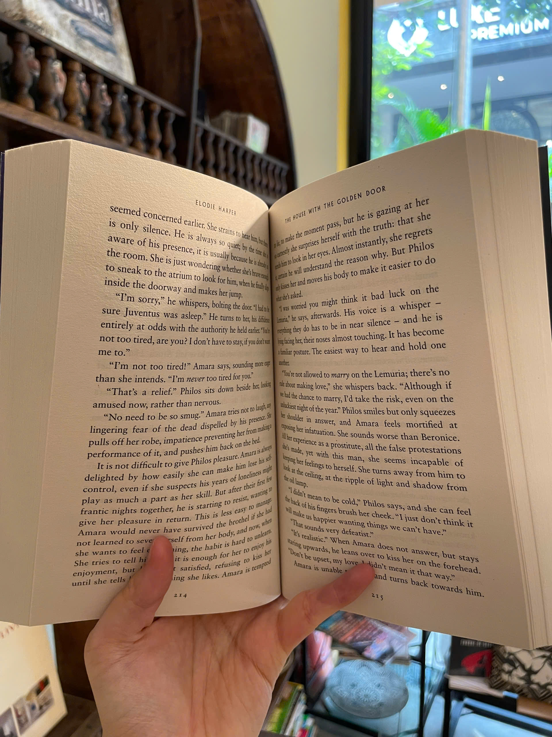 Sách - The House with the Golden Door by Elodie Harper - Historical Fiction/Mythology English book