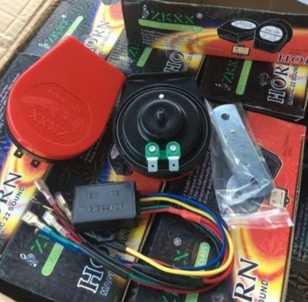 BỘ 2 CÁI CÒI KÊU NGÂN CỰC TO HAY LẮP XE MÁY ÔTÔ XE ĐIỆN MẪU MỚI