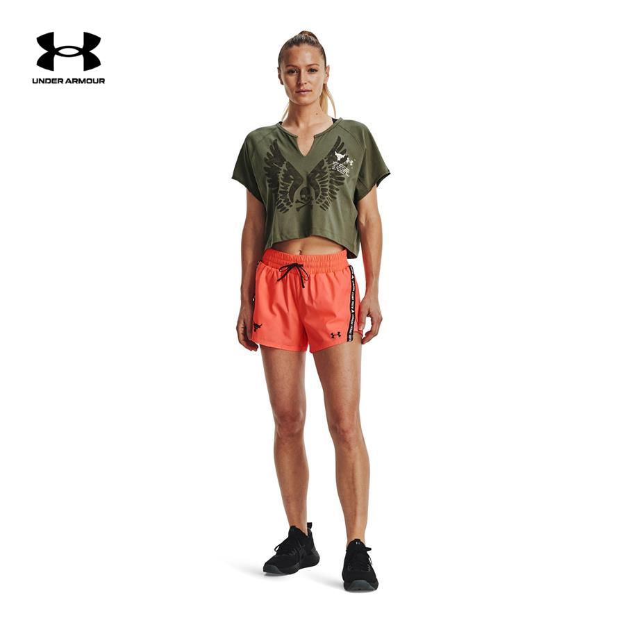 Áo thun tay ngắn thể thao nữ Under Armour Projct Rock Wings - 1369963-361