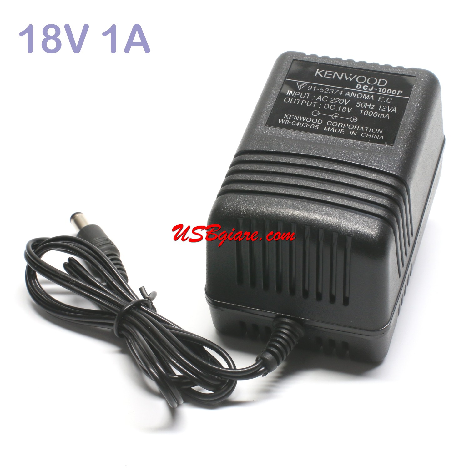 Adapter 18V 1A Kenwood DCJ-1000P