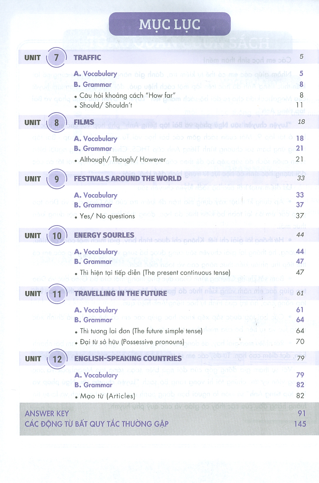 Luyện Chuyên Sâu Ngữ Pháp Và Bài Tập Tiếng Anh 7 Tập 2