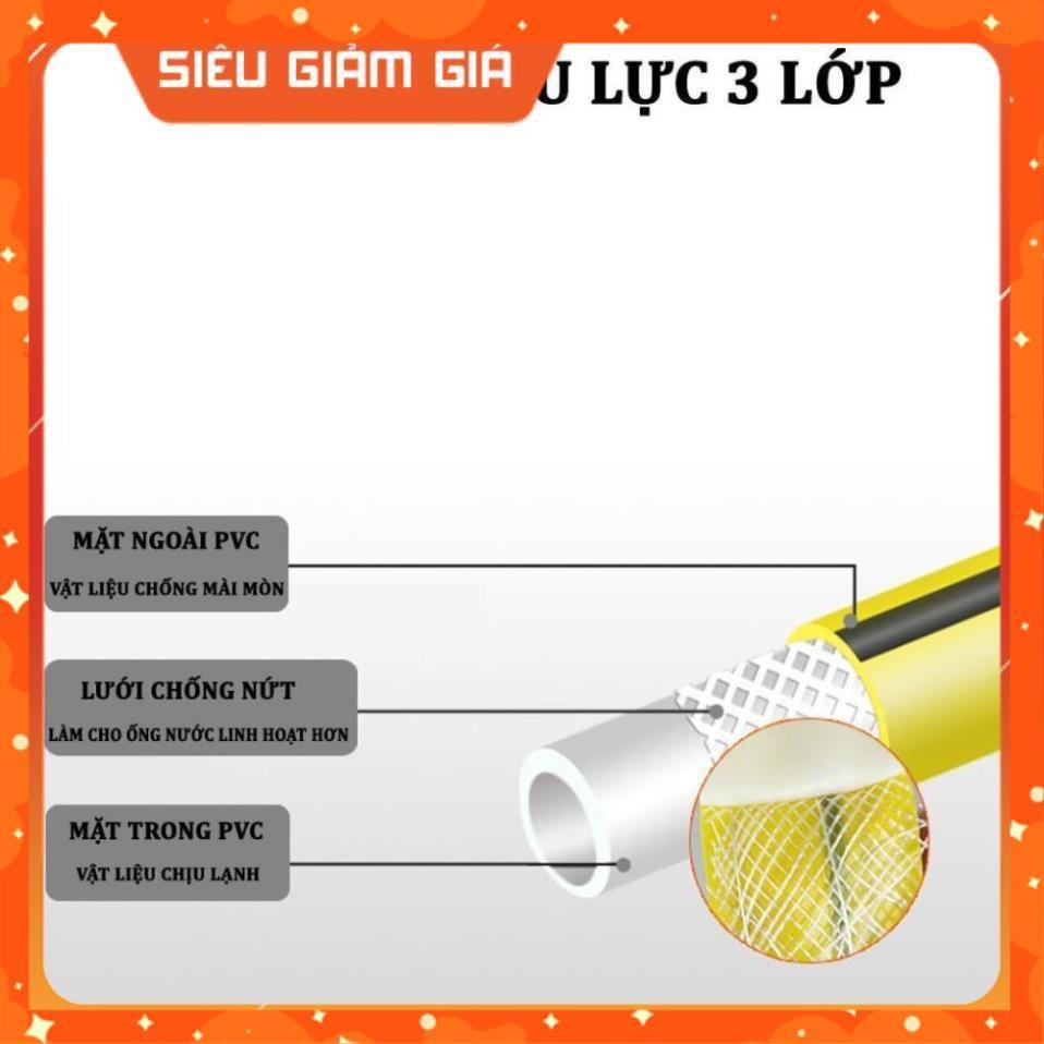 Vòi Xịt Tăng Áp Rửa Xe Ô Tô – Bộ Vòi Xịt Rửa Xe ,Tưới Cây Chuyên Nghiệp 206810-2 cút sập PE