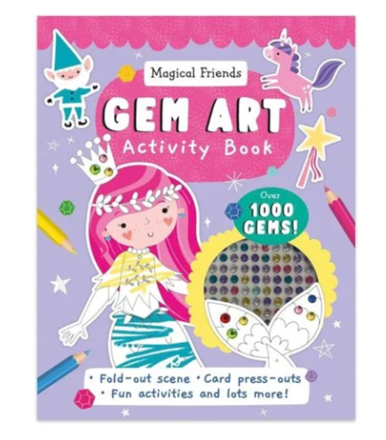 Sách Gem Sticker Activity Book - Magical Friends