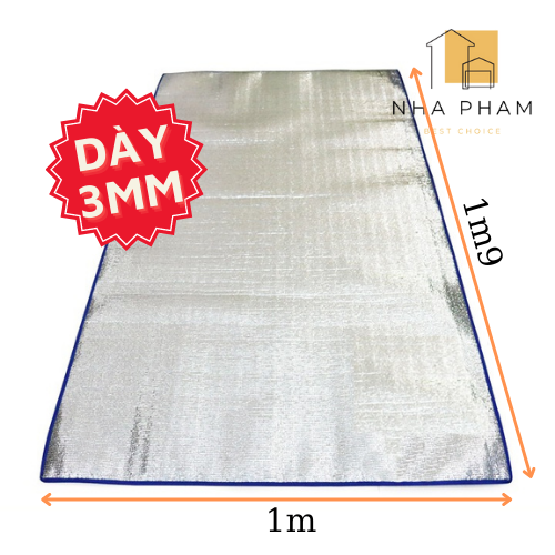 CHIẾU NGỦ VĂN PHÒNG DÀI 1M9 RỘNG 1M DÀY 3MM, DÀY DẶN CHẮC CHẮN, BỀN, RẺ, ĐẸP