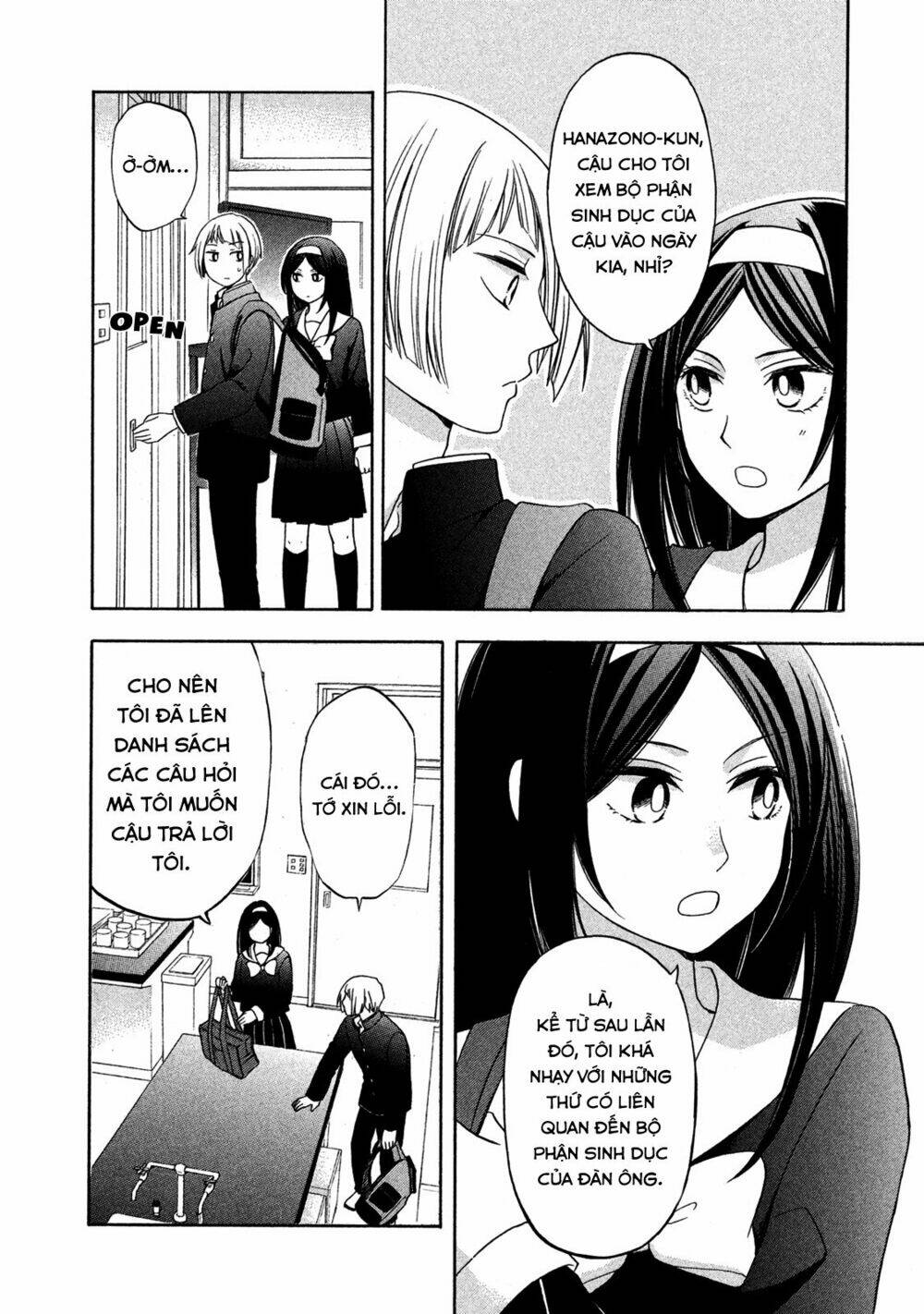 hanazono and kazoe's bizzare after school rendezvous chapter 3 6