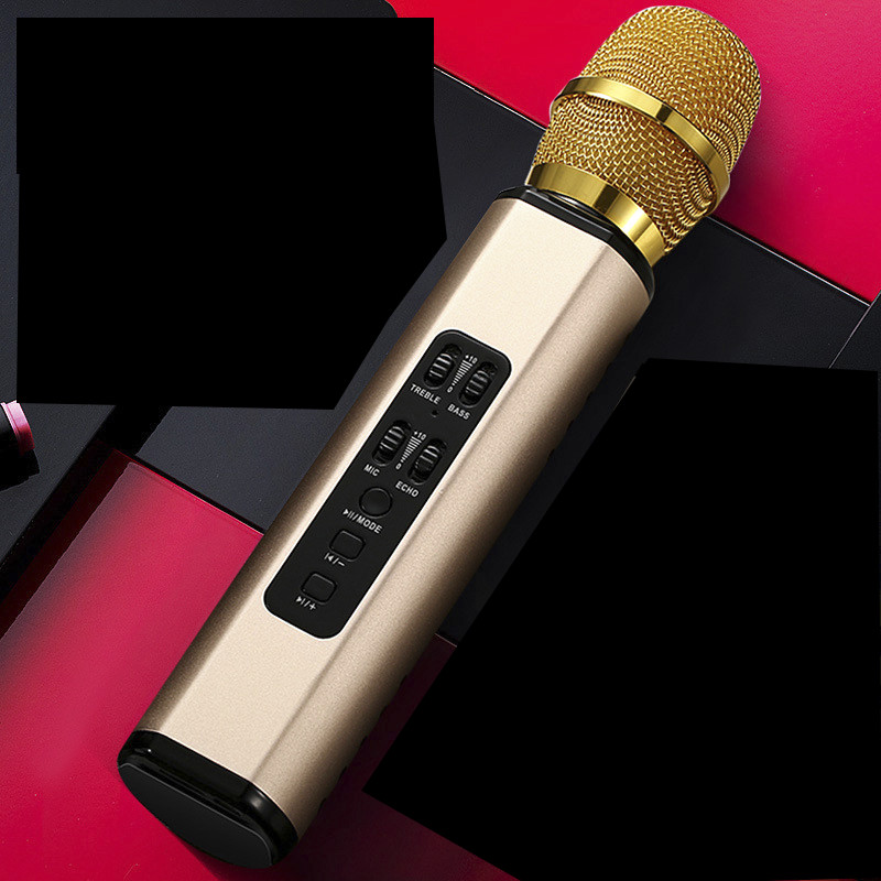 Micro không dây Bluetooth Karaoke - Hàng Chính Hãng