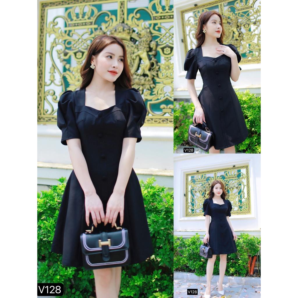 Đầm Thiết Kế Emilia Dress Chất Liệu Vải Chéo Thái Cao Cấp Dày Dặn - Trẻ Trung Chân Dài Tôn Dáng