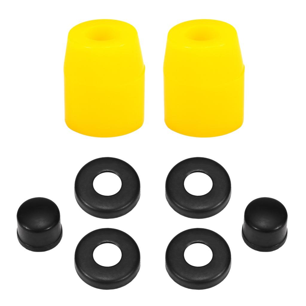 Skateboard Bushings Longboard Truck Rebuild Kit Bushings Washers Pivot Cups for 2 Trucks