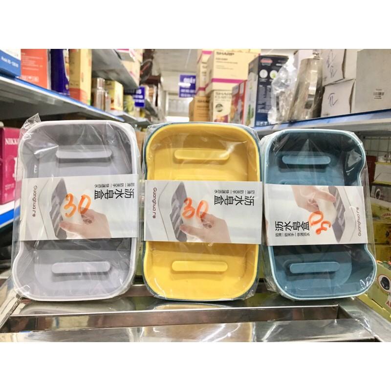 Khay đựng xà bông cục 2 lớp