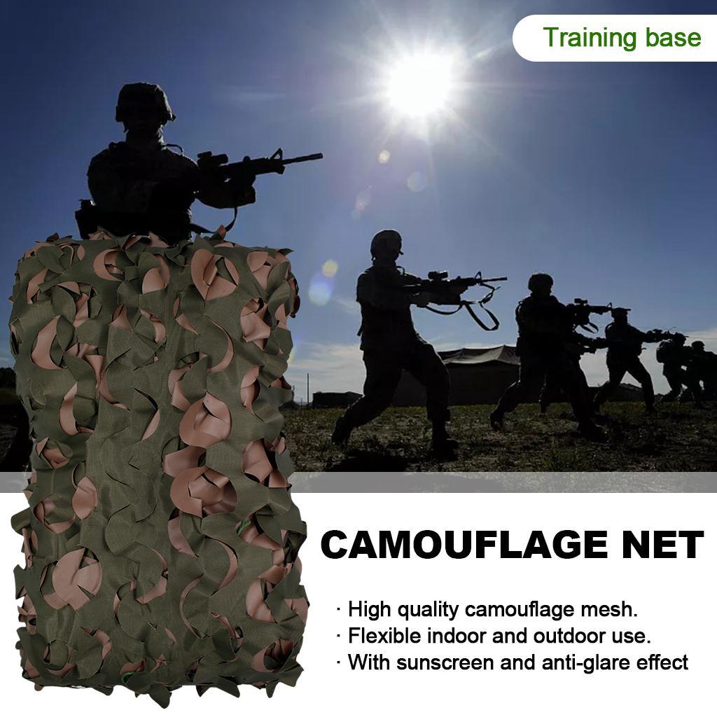 Camo Netting, Camouflage Net, Party Decorations, Blind Army Sunshade Mesh, Great for Hunting, Shooting, Camping, Car Cover and Outdoor