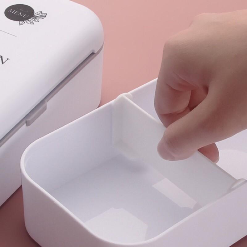 Hộp cơm giữ nhiệt 2 tầng