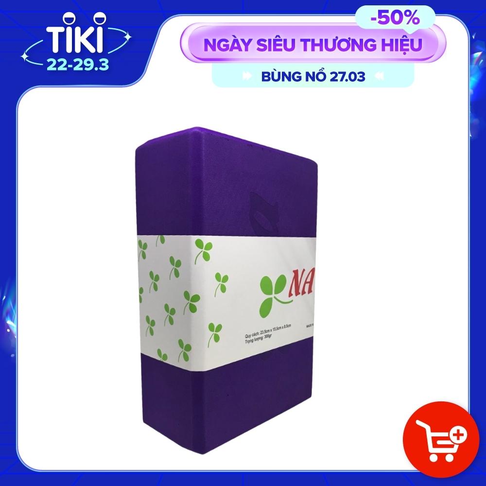 Gạch Tập Yoga 300g NA Huy Bạt Kích Thước 23.5x15.5x8.5cm Hỗ Trợ Người Tập Yoga Thực Hiện Các Động Tác Yoga Hiệu Quả Nhờ Chất Liệu Xốp Eva Độ Bền Cao Chịu Lực Tốt