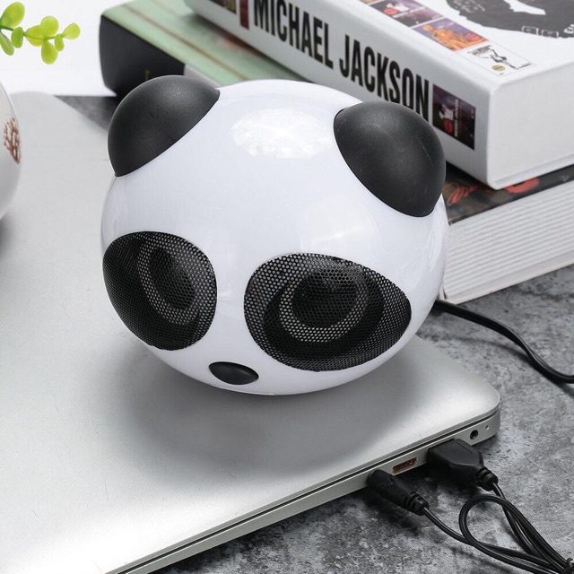 Loa Nghe Nhạc Hình Gấu Trúc Dễ Thương Loa Máy Tính Mini Gấu Trúc Panda Để Bàn Cao Cấp Âm Thanh Chuẩn Stereo - Hàng nhập khẩu