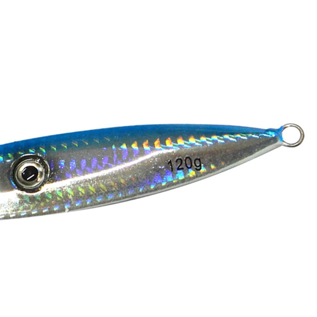 1pcs 15.3cm Metal Jigging Fishing Lead Lure Bait for Saltwater Slow Sinking Lures