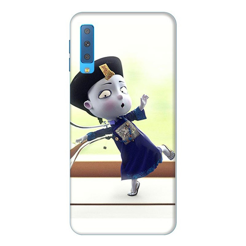 Ốp Lưng Dành Cho Điện Thoại Samsung Galaxy A7 2018 - Tiểu Cương Thi Mẫu 10